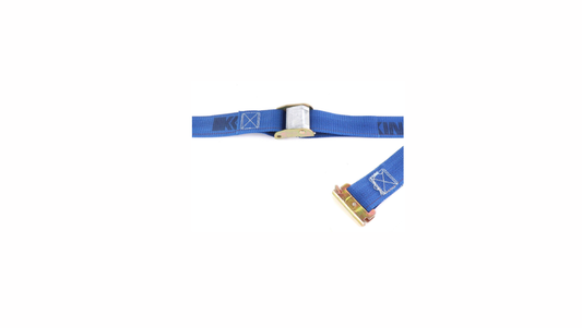 2" by 20' Spring Loaded Logistic Cam Buckle Strap. 835 WLL