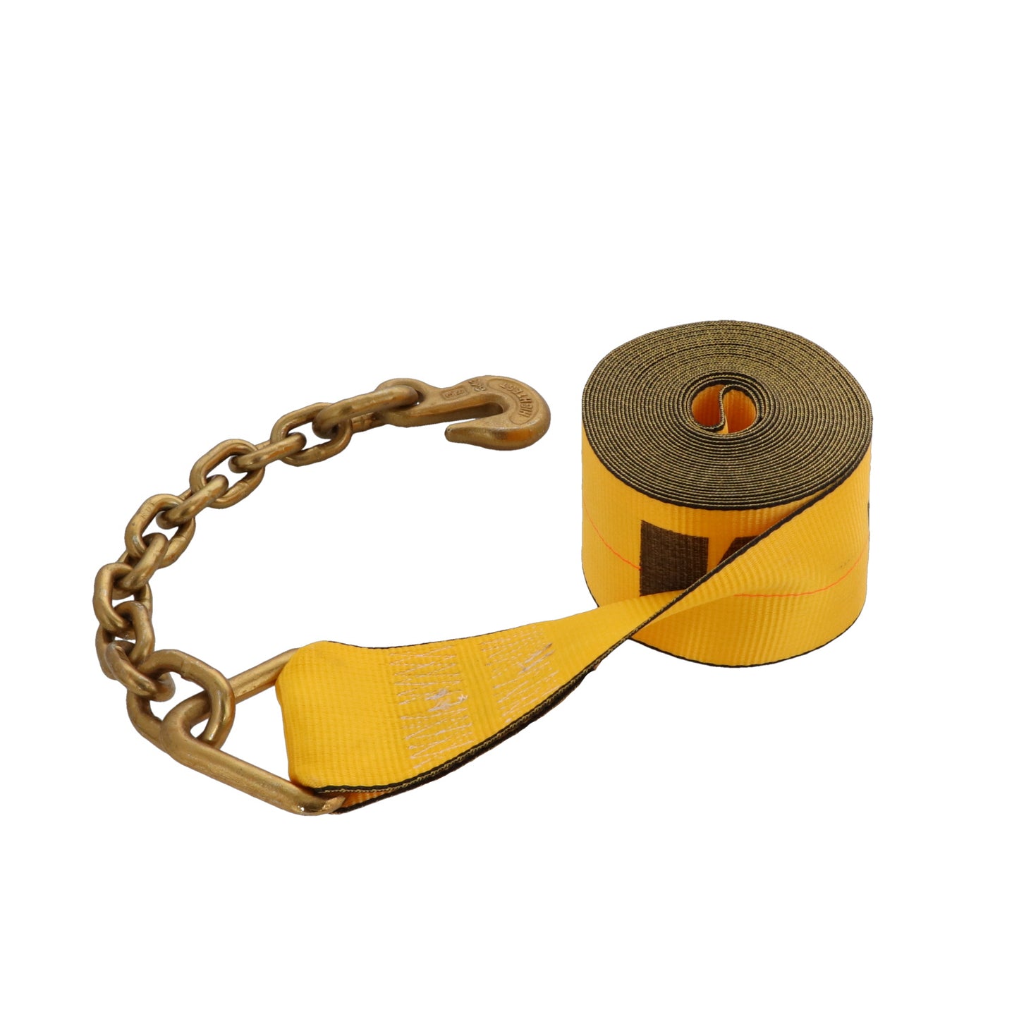 4" by 30' Chain Anchor Winch Strap 5400 WLL