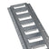 10' Series E Galvanized Horizontal Logistic Track. Pack 100