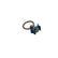 Series L Single Stud Securement Point Fitting w/ Ring.
