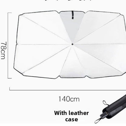 TGP SunGuard™ Truck Windshield Shade – Cab Heat & Glare Protection