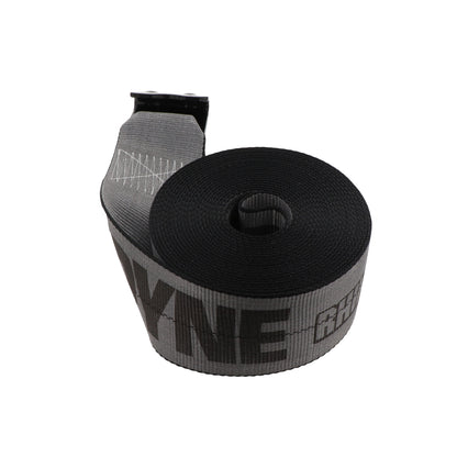 GREY RHINO 4" by 30' Rhino MAX Flat Hook Winch Strap 6670 WLL 8 Pack