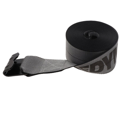 GREY RHINO 4" by 30' Rhino MAX Flat Hook Winch Strap 6670 WLL 8 Pack