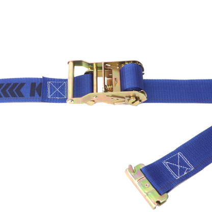 2" by 20' Spring Loaded Logistic Ratchet Strap 20 Pack 1335 WLL
