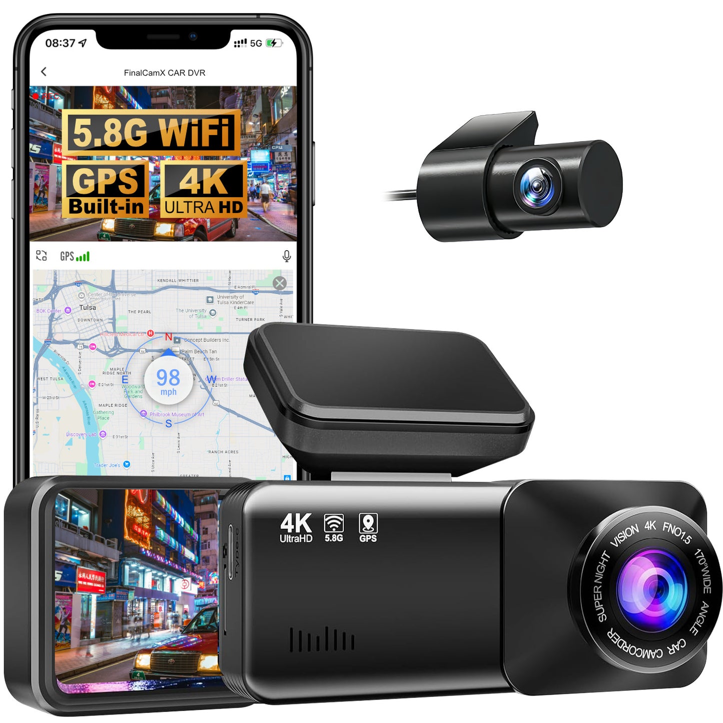 TGP RoadGuard™ Smart Dash Camera