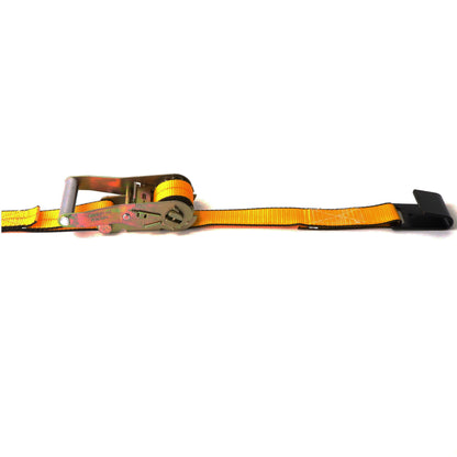 2" by 30' Flat Hook Wide Handle Ratchet Strap 3335 WLL 10 Pack
