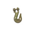 TGP 1/4" Transport Grade 70 Clevis Grab Hook. Pack 800