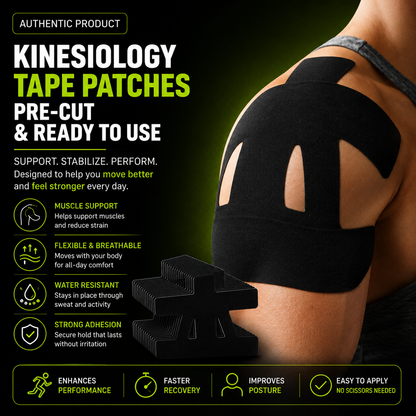 TGP Shoulder Support Tape - Quick Relief & Muscle Support