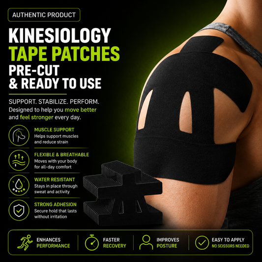 TGP Shoulder Support Tape - Quick Relief & Muscle Support