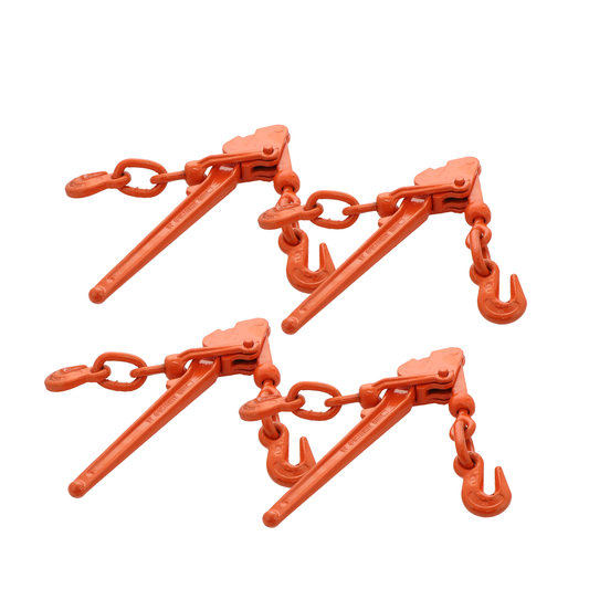 Recoilless Lever Style Chain Binder for 5/16" - 3/8" Chains - WLL 5400 - 4 Pack