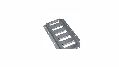 10' Series E Galvanized Horizontal Logistic Track. Pack 100