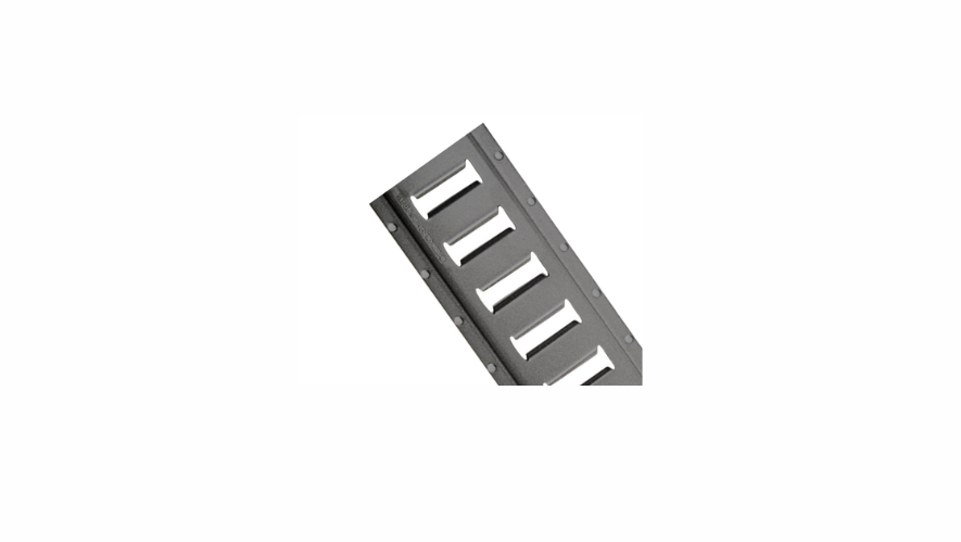 10' Series E Powder Coated Horizontal Logistic ETrack