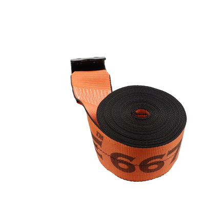 4" by 30' K-FORCE™ Flat Hook Winch Strap 6670 WLL