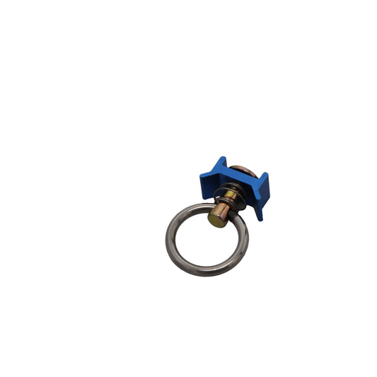 Series L Single Stud Securement Point Fitting w/ Ring.